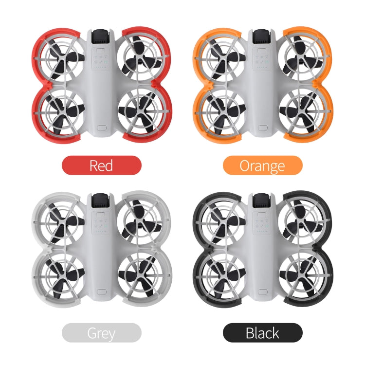 For DJI Neo Sunnylife Propeller Protective Guard Anti-collision Ring Cover(Orange)