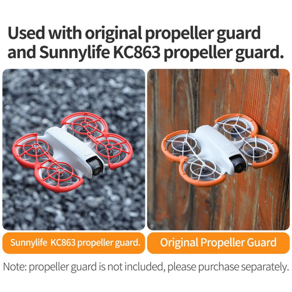 For DJI Neo Sunnylife Propeller Protective Guard Anti-collision Ring Cover(Red)