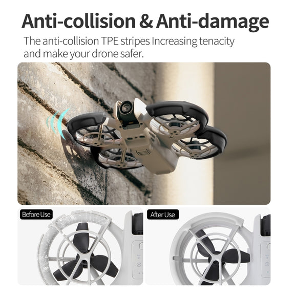 For DJI Neo Sunnylife Propeller Protective Guard Anti-collision Ring Cover(Red)