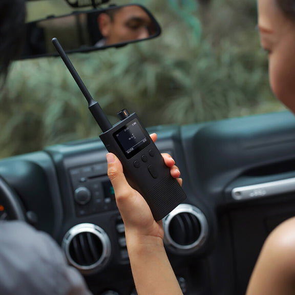 Original Xiaomi IP65 Water-resistant UV Dual Band Walkie Talkie 2(Black)