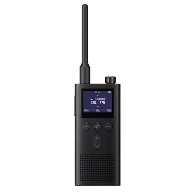 Original Xiaomi IP65 Water-resistant UV Dual Band Walkie Talkie 3(Black)