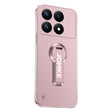 For Redmi K70 Baking Varnish 360 Rotate Holder No Frame PC Phone Case(Pink) - Xiaomi Cases by PMC Jewellery | Online Shopping South Africa | PMC Jewellery | Buy Now Pay Later Mobicred