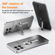 For Redmi K70 Ultra Baking Varnish 360 Rotate Holder No Frame PC Phone Case(Green)