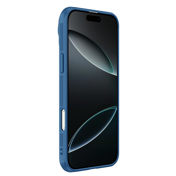 For iPhone 16 Pro Max NILLKIN CamShield Prop MagSafe Magnetic PC Phone Case(Blue)