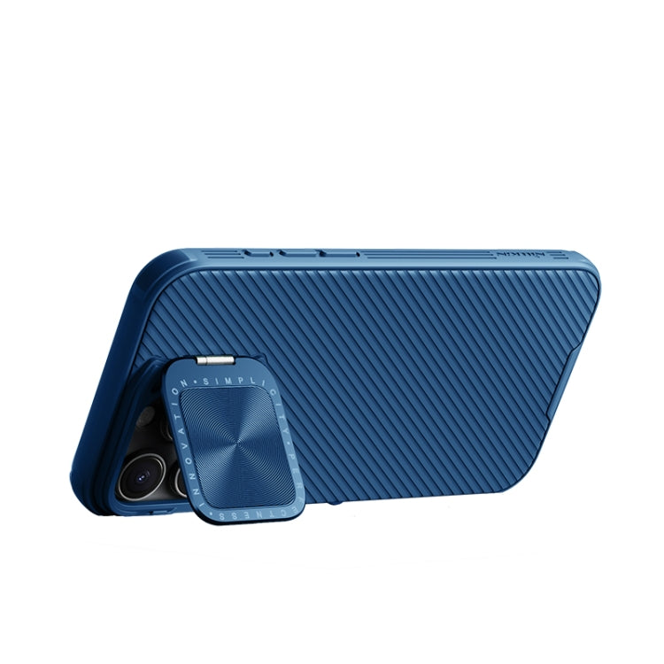 For iPhone 16 Pro Max NILLKIN CamShield Prop MagSafe Magnetic PC Phone Case(Blue)
