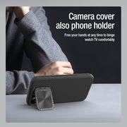 For iPhone 16 Pro NILLKIN CamShield Prop MagSafe Magnetic PC Phone Case(Black)