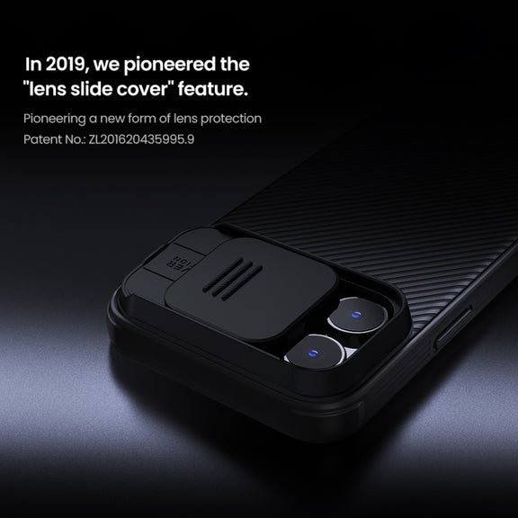 For iPhone 16 Pro Max NILLKIN CamShield Pro PC Phone Case(Black)