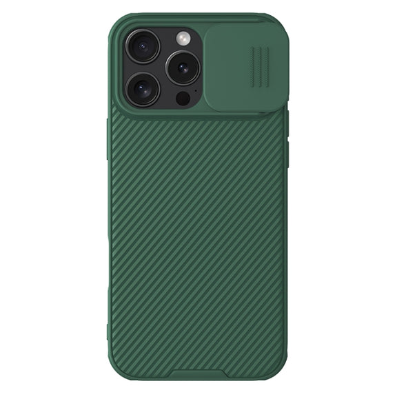 For iPhone 16 Pro Max NILLKIN CamShield Pro PC Phone Case(Green)