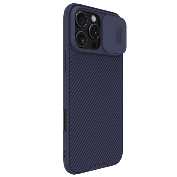 For iPhone 16 Pro Max NILLKIN CamShield Pro PC Phone Case(Purple)