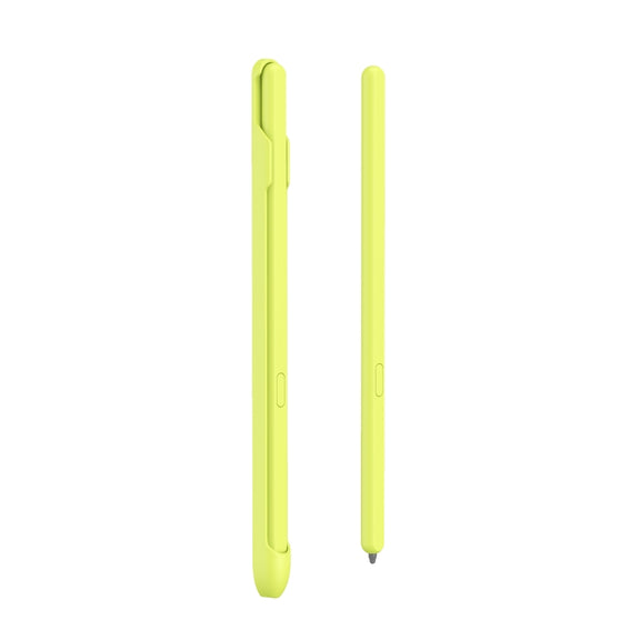 For Samsung Galaxy Z Fold6 / 5 / 4 / 3 Electromagnetic Stylus Pen with Pen Slot(Yellow Green)