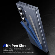 For Samsung Galaxy Z Fold6 / 5 / 4 / 3 Electromagnetic Stylus Pen with Pen Slot(Blue)