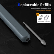 For Samsung Galaxy Z Fold6 / 5 / 4 / 3 Electromagnetic Stylus Pen with Pen Slot(Dark Grey)