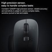 Original Xiaomi XMWXSB04YM 2.4GHz Portable Wireless Mouse Comfort Edition(Black)