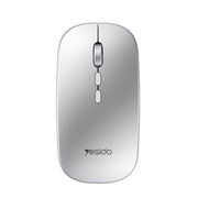 Yesido KB15 Slim 2.4G Rechargeable Wireless Optical Mouse(White)