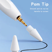 Yesido ST15 Anti-mistouch Magnetic Adhesive Active Universal Capacitive Stylus Pen(White)