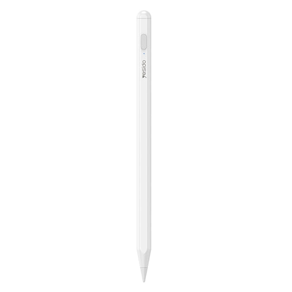 Yesido ST15 Anti-mistouch Magnetic Adhesive Active Universal Capacitive Stylus Pen(White)
