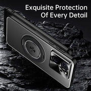 For Redmi K70 Ultra Rotating Holder Frosted Metal Phone Case(Black)