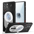 For ZTE nubia Red Magic 10 Pro+ Heat Dissipation Aromatherapy MagSafe Holder Phone Case(Silver) - ZTE Cases by PMC TechLife | Online Shopping South Africa | PMC TechLife | Buy Now Pay Later Mobicred