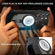 For ZTE nubia Red Magic 10 Pro+ Heat Dissipation Aromatherapy MagSafe Holder Phone Case(Silver)