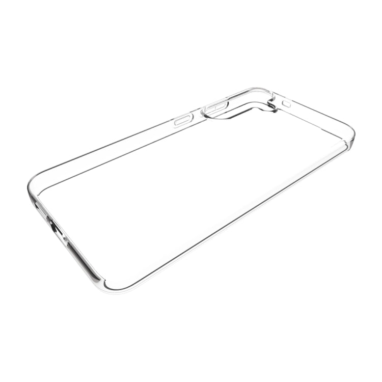 For Samsung Galaxy S25+ 5G Water-resistant Texture TPU Phone Case(Transparent)