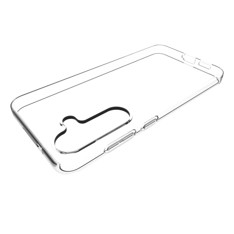 For Samsung Galaxy S25+ 5G Water-resistant Texture TPU Phone Case(Transparent)