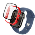 For Apple Watch Series 10 42mm imak Integrated Watch Case with Film(Red) - free shipping - PMc TechLife - Order now!