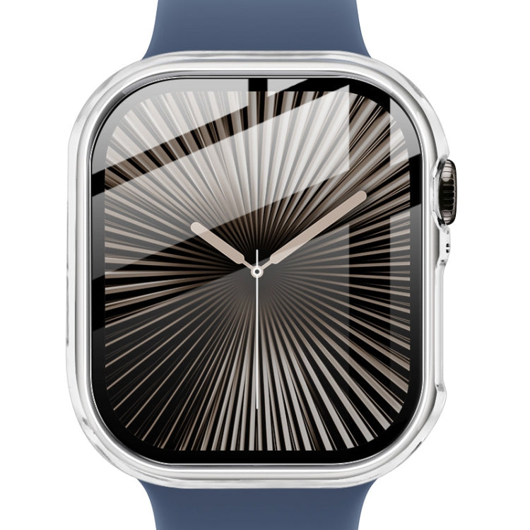 For Apple Watch Series 10 42mm imak Integrated Watch Case with Film(Transparent)