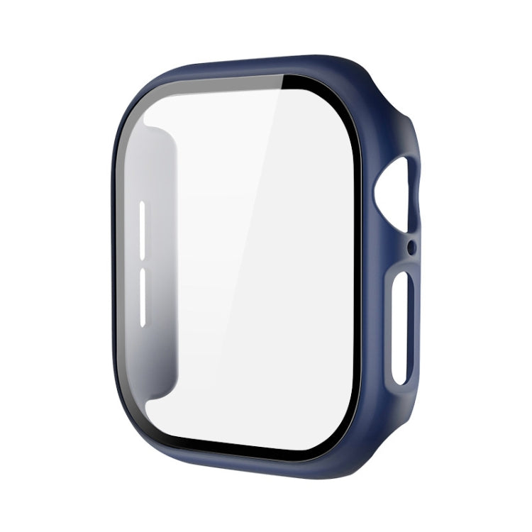 For Apple Watch Series 10 42mm imak Integrated Watch Case with Film(Blue)