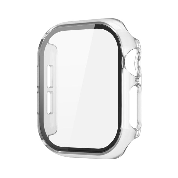 For Apple Watch Series 10 46mm imak Integrated Watch Case with Film(Transparent)