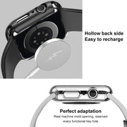 For Apple Watch Series 10 46mm imak Integrated Watch Case with Film(Black)