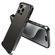 For iPhone 16 Pro TPU + Aluminum Alloy Frame Phone Case(Black) - iPhone 16 Pro Cases by PMC TechLife | Online Shopping South Africa | PMC TechLife | Buy Now Pay Later Mobicred