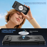 For Asus ROG Phone 6 / 6 Pro / 6D Heat Dissipation Aromatherapy MagSafe Holder Phone Case(Black)
