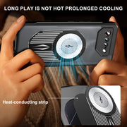 For Asus ROG Phone 7 Heat Dissipation Aromatherapy MagSafe Holder Phone Case(Black)