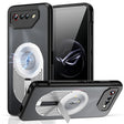 For Asus ROG Phone 7 Heat Dissipation Aromatherapy MagSafe Holder Phone Case(Silver) - ASUS Cases by PMC TechLife | Online Shopping South Africa | PMC TechLife | Buy Now Pay Later Mobicred