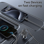 Yesido Y64 PD30W Type-C + QC20W USB Super Fast Car Charger(Black)