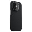 For iPhone 16 Plus Benks Classic Kevlar 600D Fiber MagSafe Phone Case(Black) - free shipping - PMC TechLife - Order now!