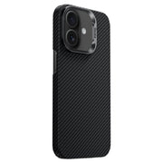 For iPhone 16 Plus Benks Classic Kevlar 600D Fiber MagSafe Phone Case(Black)