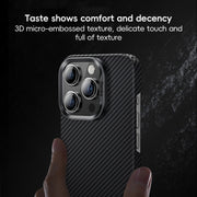 For iPhone 16 Benks Classic Kevlar 600D Fiber MagSafe Phone Case(Black)