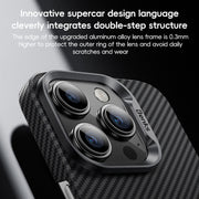 For iPhone 16 Benks Classic Kevlar 600D Fiber MagSafe Phone Case(Black)