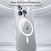 For iPhone 16 Pro Benks MagSafe Magnetic Shockproof Phone Case(Transparent)