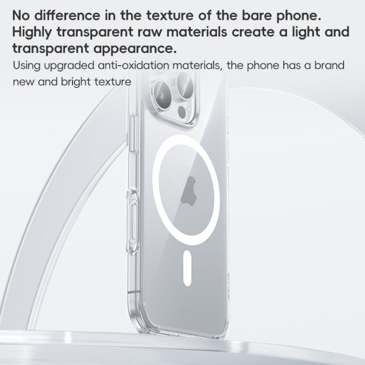 For iPhone 16 Pro Benks MagSafe Magnetic Shockproof Phone Case(Transparent)