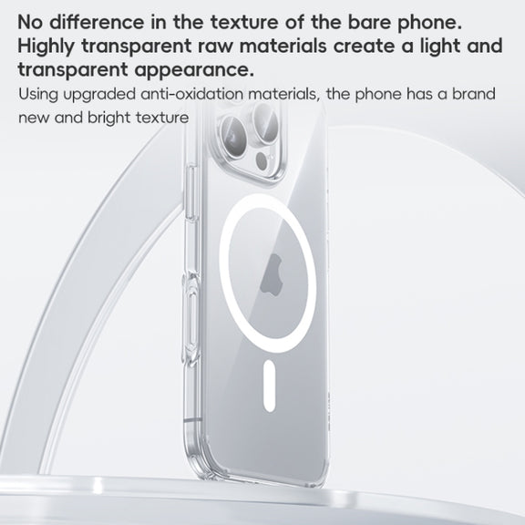 For iPhone 16 Pro Benks MagSafe Magnetic Shockproof Phone Case(Transparent)