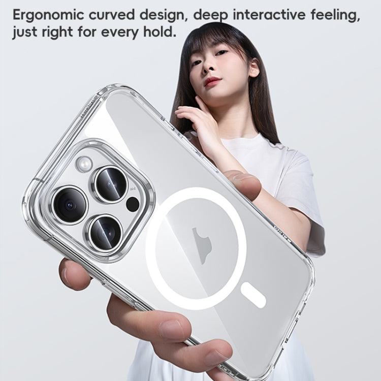 For iPhone 16 Pro Benks MagSafe Magnetic Shockproof Phone Case(Transparent)