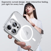 For iPhone 16 Pro Benks MagSafe Magnetic Shockproof Phone Case(Transparent)
