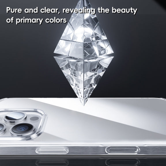 For iPhone 16 Pro Max Benks PC Hybrid TPU Shockproof Phone Case(Transparent)