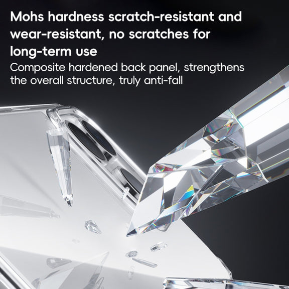 For iPhone 16 Pro Max Benks PC Hybrid TPU Shockproof Phone Case(Transparent)