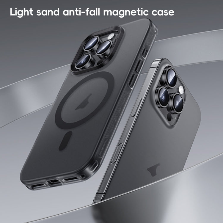 For iPhone 16 Benks Frosted MagSafe Magnetic Shockproof Phone Case(Black)