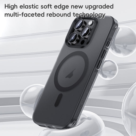 For iPhone 16 Benks Frosted MagSafe Magnetic Shockproof Phone Case(Black)