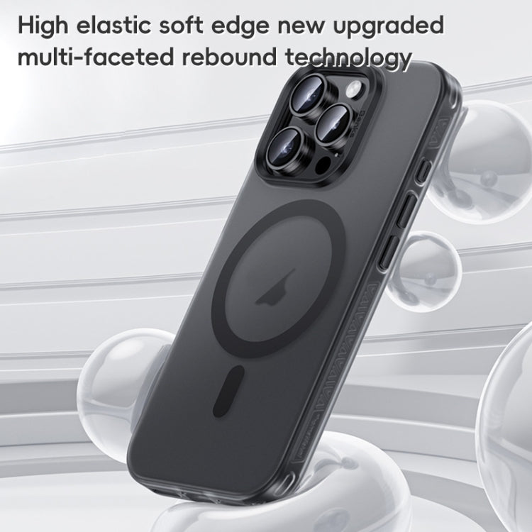 For iPhone 16 Benks Frosted MagSafe Magnetic Shockproof Phone Case(Black)