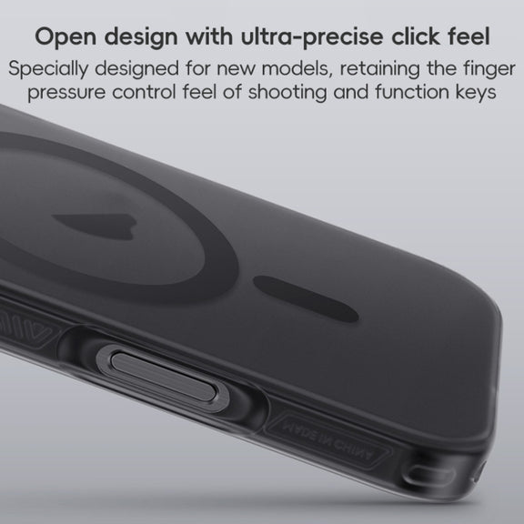 For iPhone 16 Benks Frosted MagSafe Magnetic Shockproof Phone Case(Black)